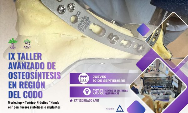 IX TALLER AVANZADO DE OSTEOSÍNTESIS EN REGIÓN DEL CODO (600 x 362 px)